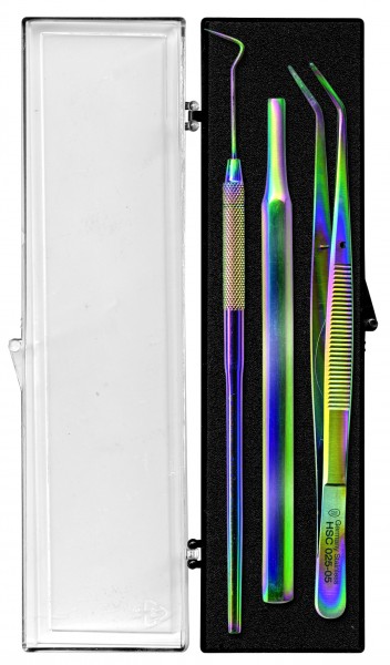 HSJ 100-03 Diagnostik-Set, 3-teilig im Kunststoff-Etui, -koloriert-