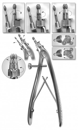 HSL 2422-12 Teleskopzange "Müllerbader"