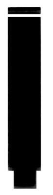HSB 753-03, Klinge für Folienmesser